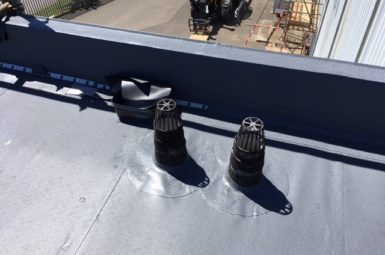 commercial flat roofing vents